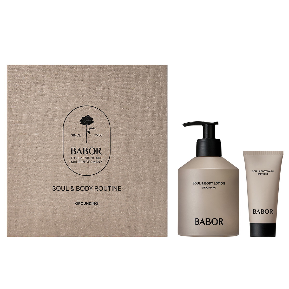 SOUL & BODY Geschenkset (Body Lotion 250ml +Body Wash 50ml)