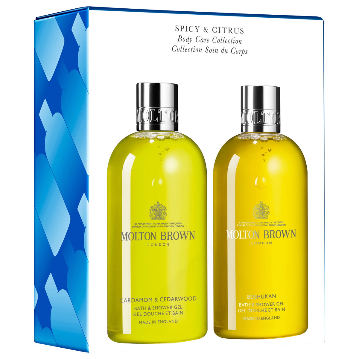 Collection de soins corporels « Spicy & Citrus » (gel douche 2 x 300 ml)