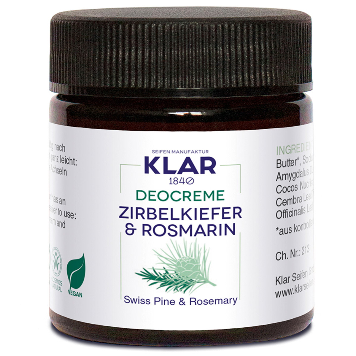 Deocreme Zirbelkiefer & Rosmarin