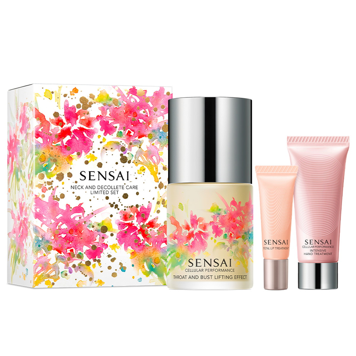 Neck and Decollete Care Limited Set (Gel-Creme 100ml + Handcreme 20ml + Lippenpflege 5ml)