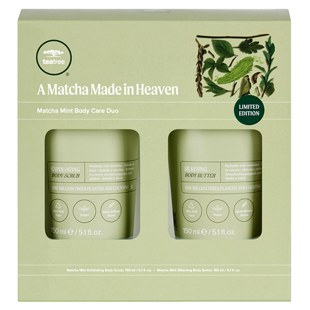 Paul Mitchell Tea Tree Matcha Mint Body Care Duo