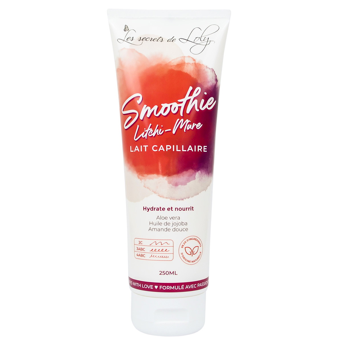 Smoothies Lichi Mure Lait Capillaire