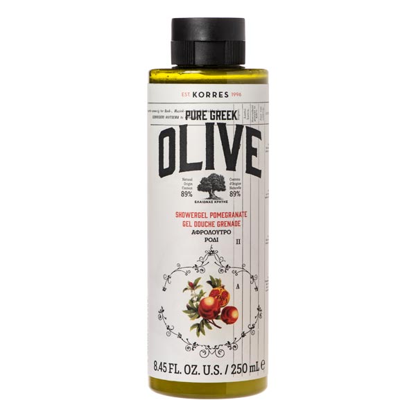 Pure Greek Olive Pomegranate Showergel