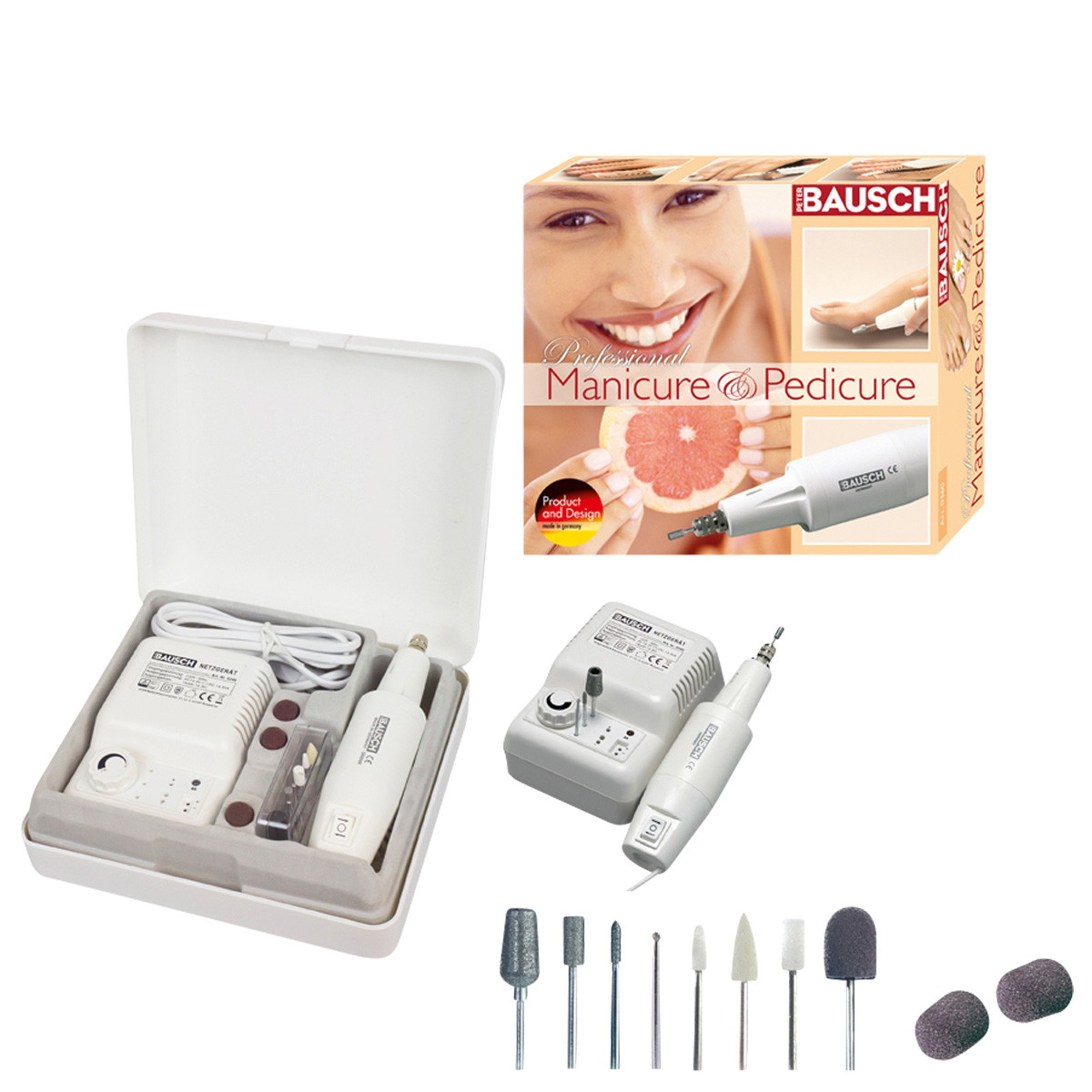 Professional power manicure and pedicure machine