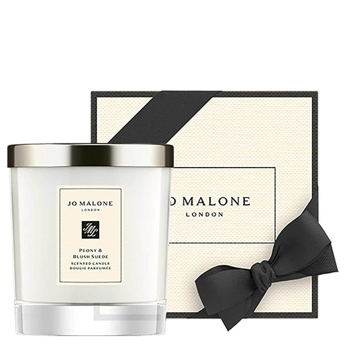 Peony & Blush Suede Home Candle