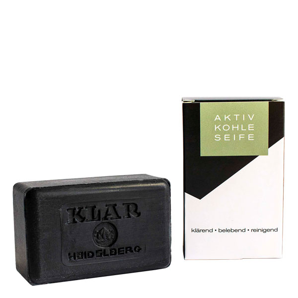 Activated carbon soap