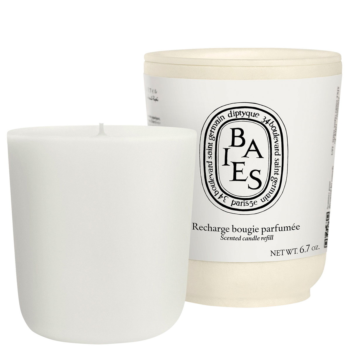 Baies Scented Candle Refill