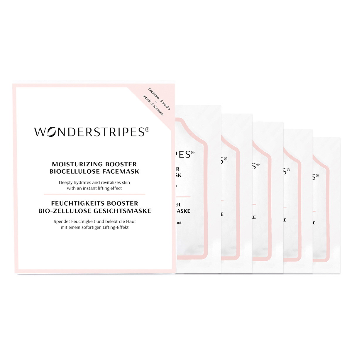 Mascarilla facial de celulosa orgánica Hyaluron Booster