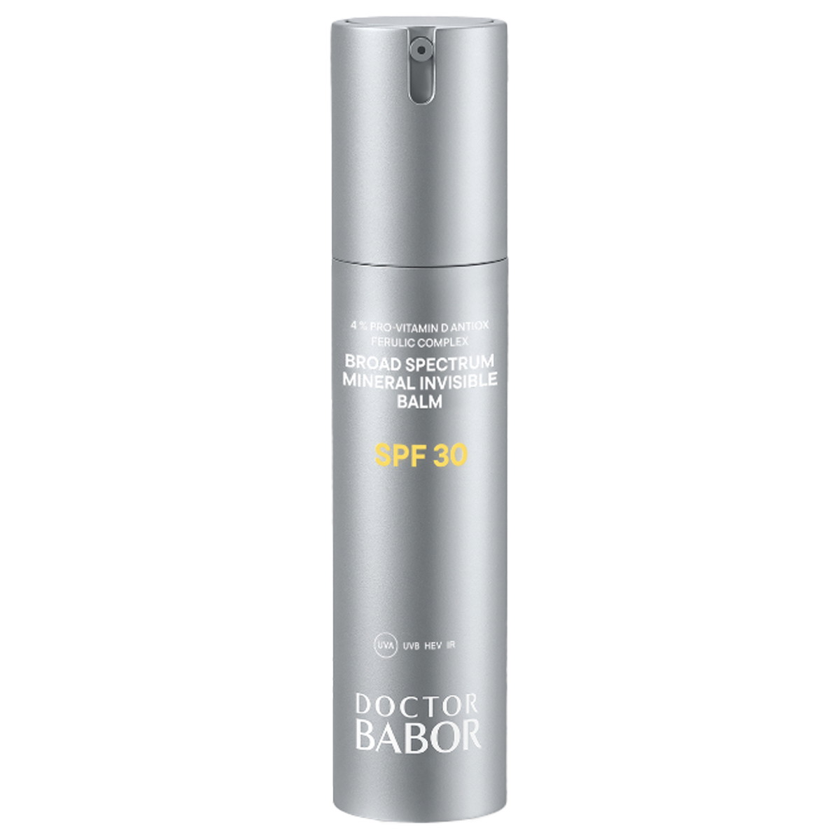 DOCTOR BABOR SOLAR DEFENSE BROAD SPECTRUM MINERAL INVISIBLE BALM SPF 30