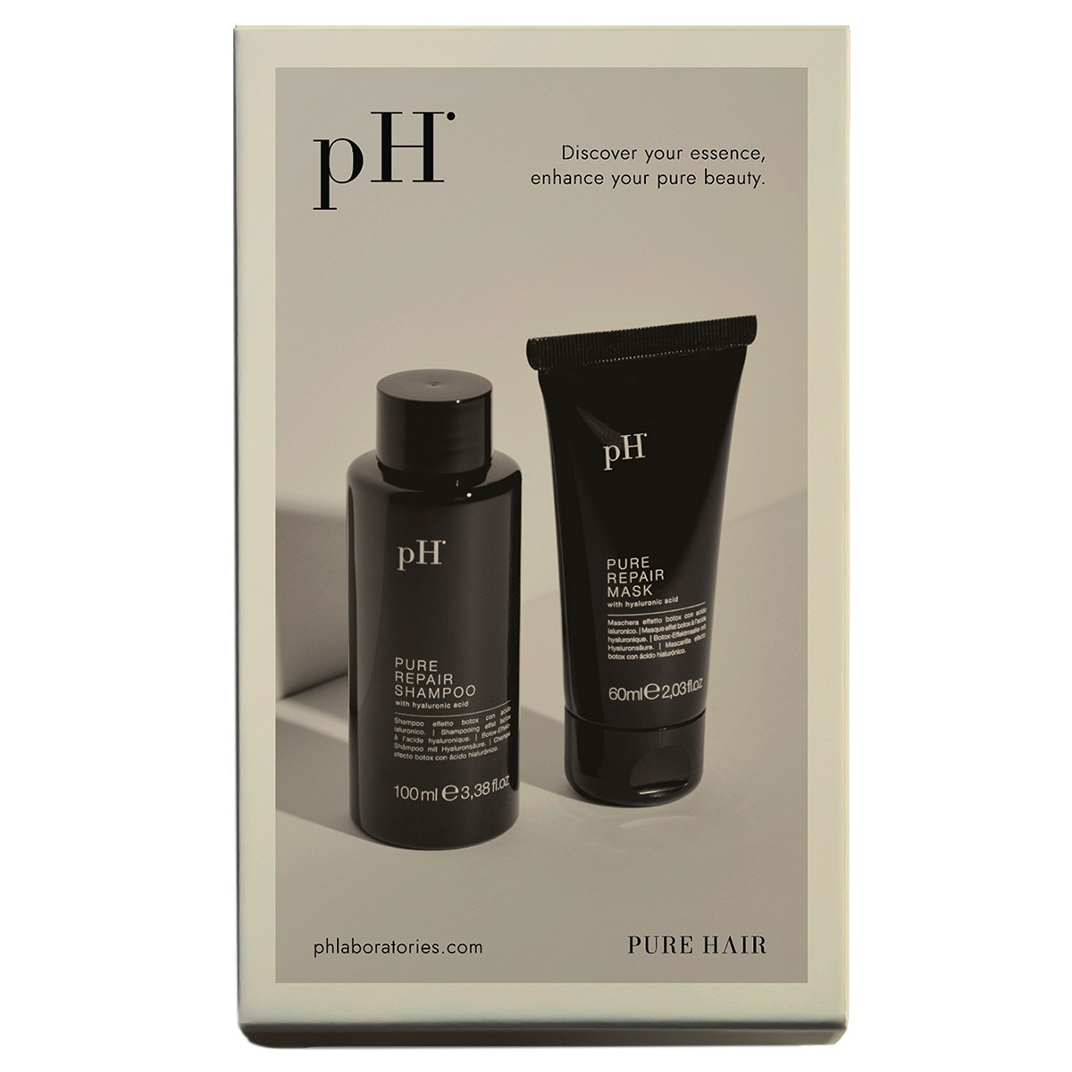 Pure Repair Travel Set (Shampoo 100ml + Mask 60ml)