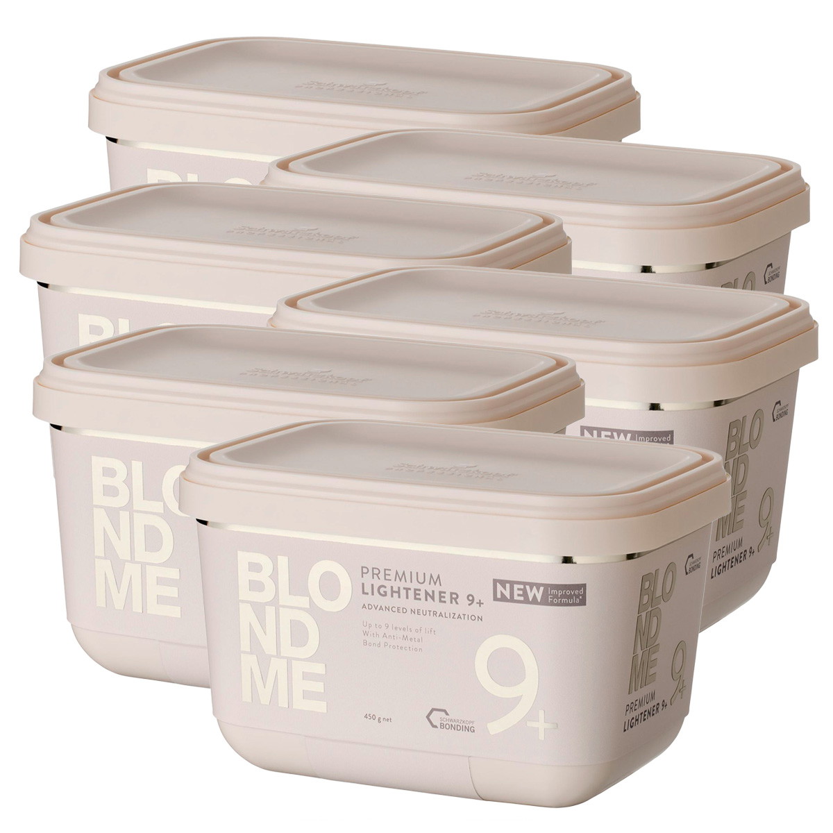 BLONDME Premium Lightener 9+ 6er Set