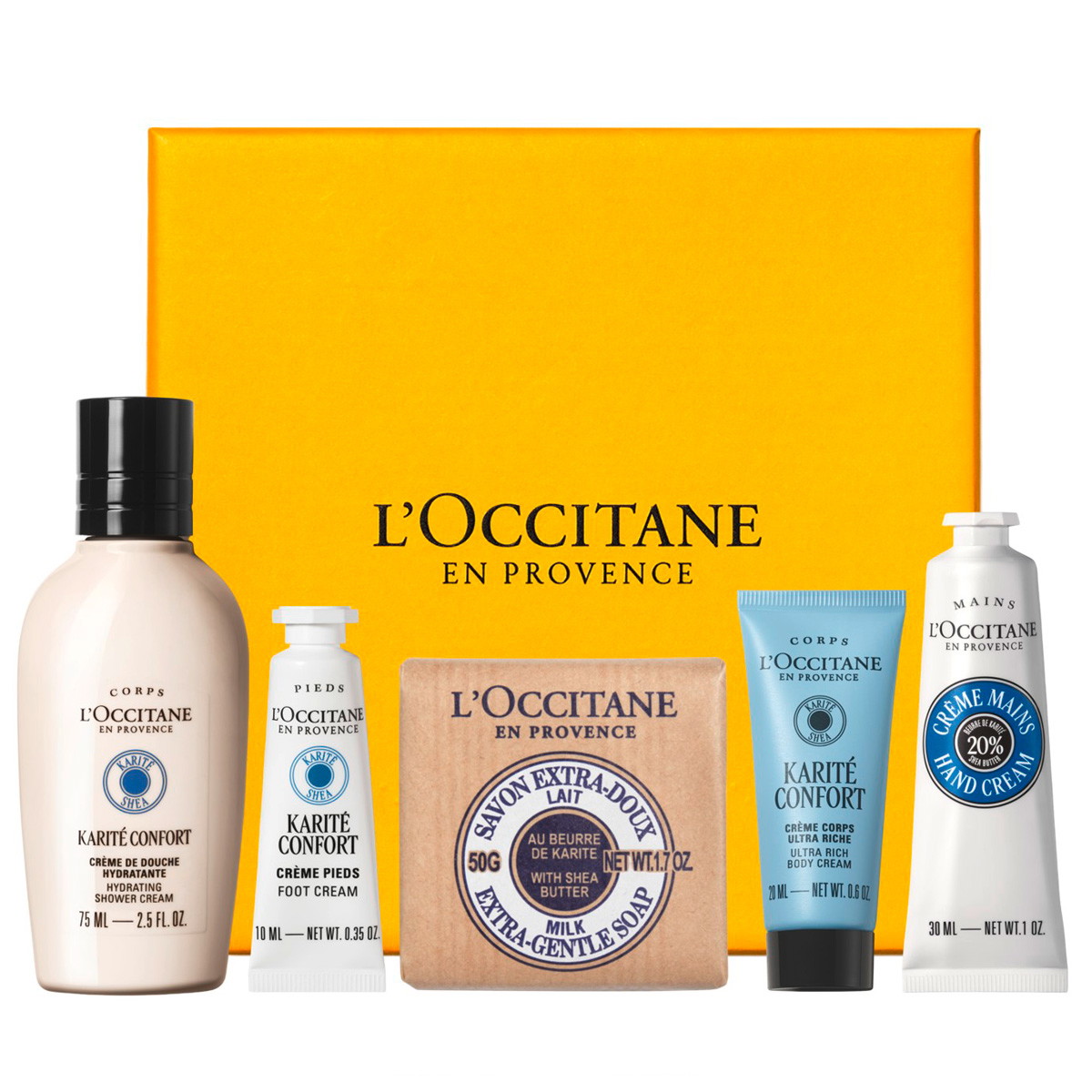 Karité Confort Routine (5-delig)