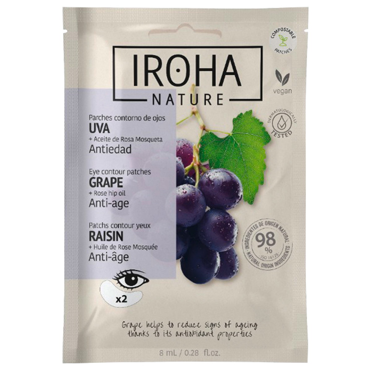Eye Pads Grape Anti-Age