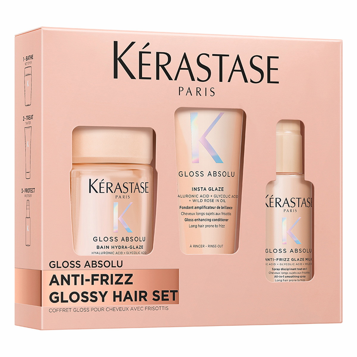 Gloss Absolu Anti-Frizz Glossy Hair Set