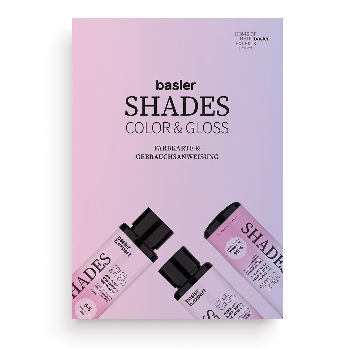 SHADES Color & Gloss color chart