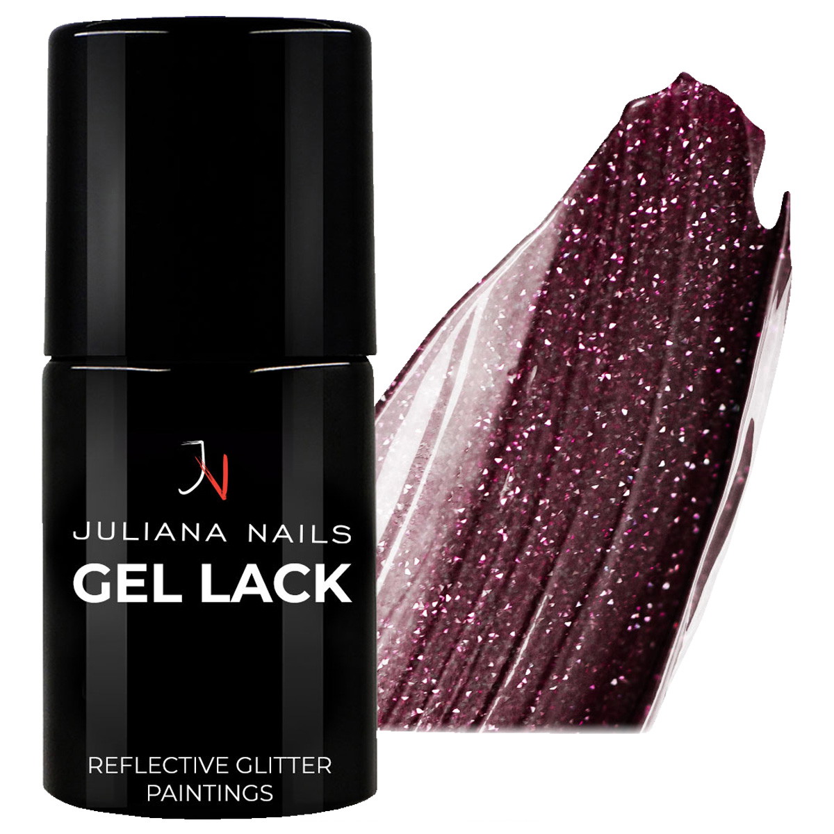 Juliana Nails Gel Lack Reflective Glitter Paintings 6 ml