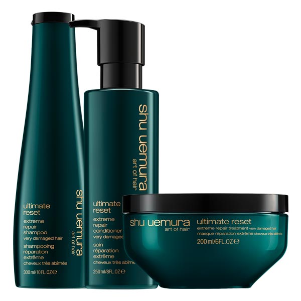 Ultimate Reset Set (Shampoo 300ml + Conditioner 250ml + Treatment 200ml)