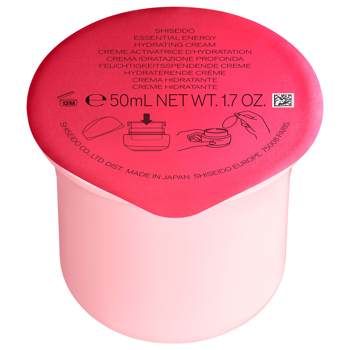 Essential Energy Hydraterende crème navulling