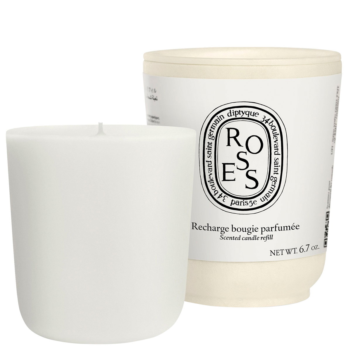 Roses Scented Candle Refill