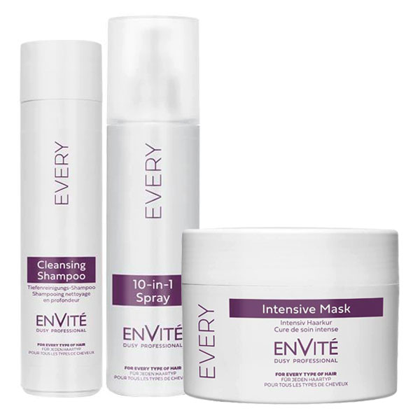 Envité Cleansing Set (Shampoo 250ml + Spray 250ml + Mask 250ml)