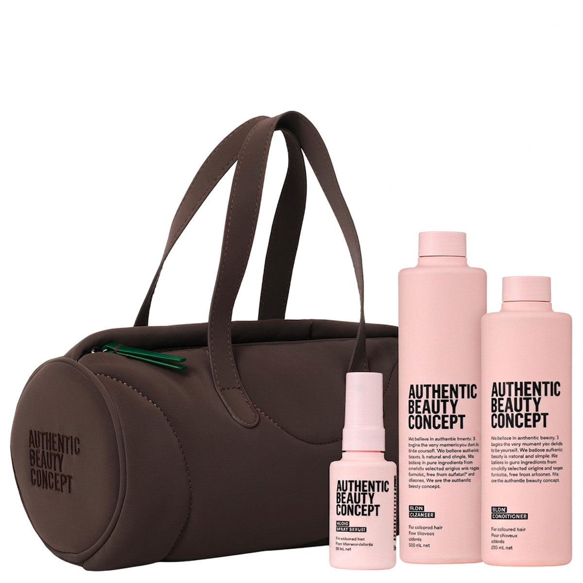 Glow Cadeauset (serum 50 ml + shampoo 300 ml + conditioner 250 ml + tas)