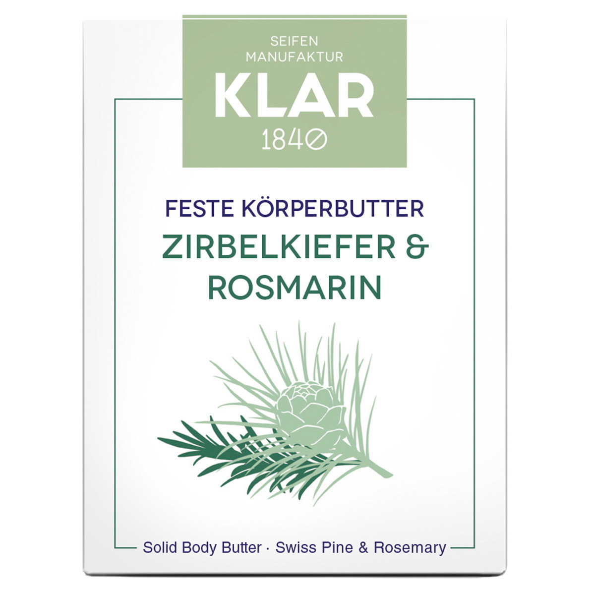 Solid Body Butter Swiss Pine & Rosemary