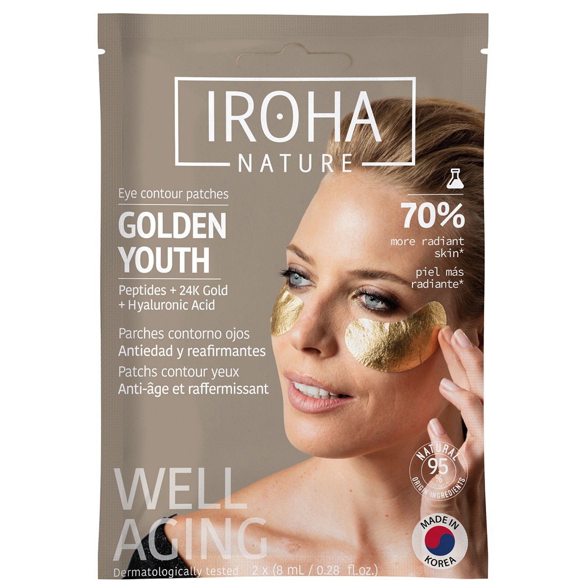Divine Collection Gold & Collagen Extra Firmess oogpads (1 paar)