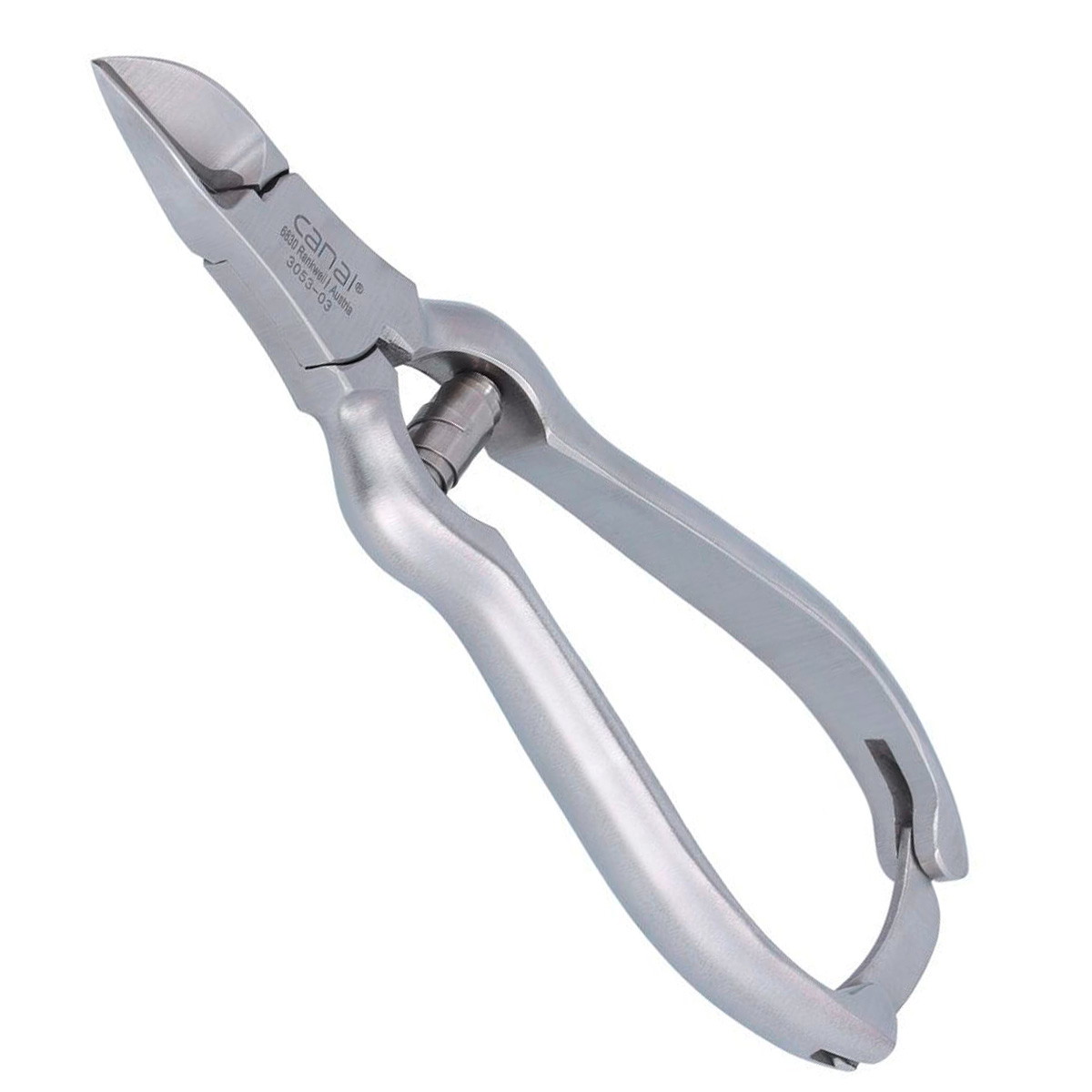 Stainless steel nail nippers, 13 cm
