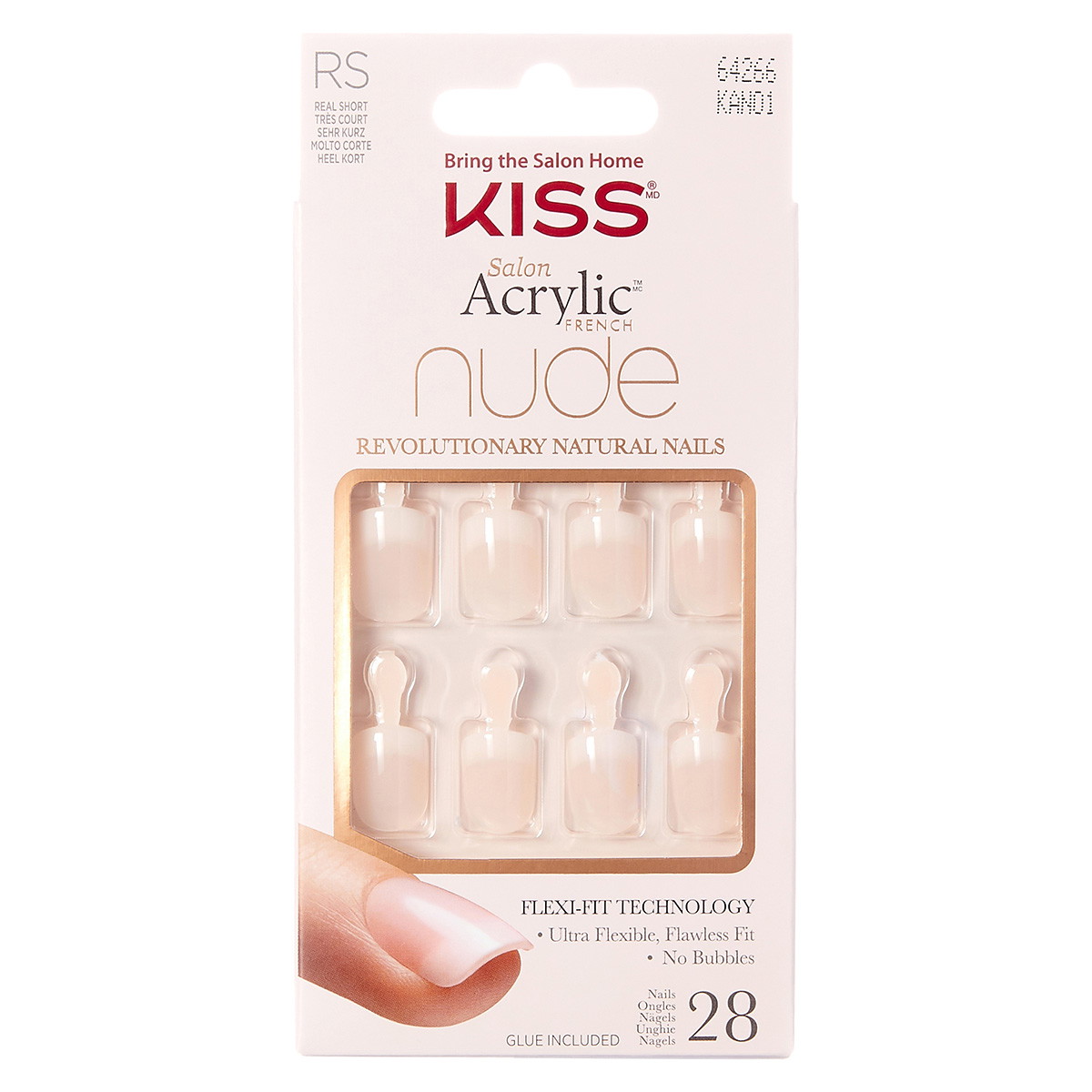 Salon Acrylic Nude Nails Breathtaking