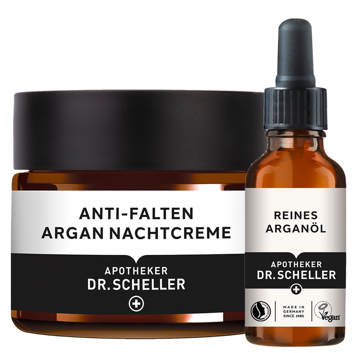 Duo all'argan (olio 30 ml + crema da notte 50 ml)