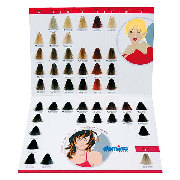 Farbkarte Haircolor