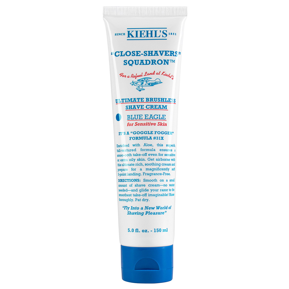 Ultimate Brushless Shave Cream Blue Eagle