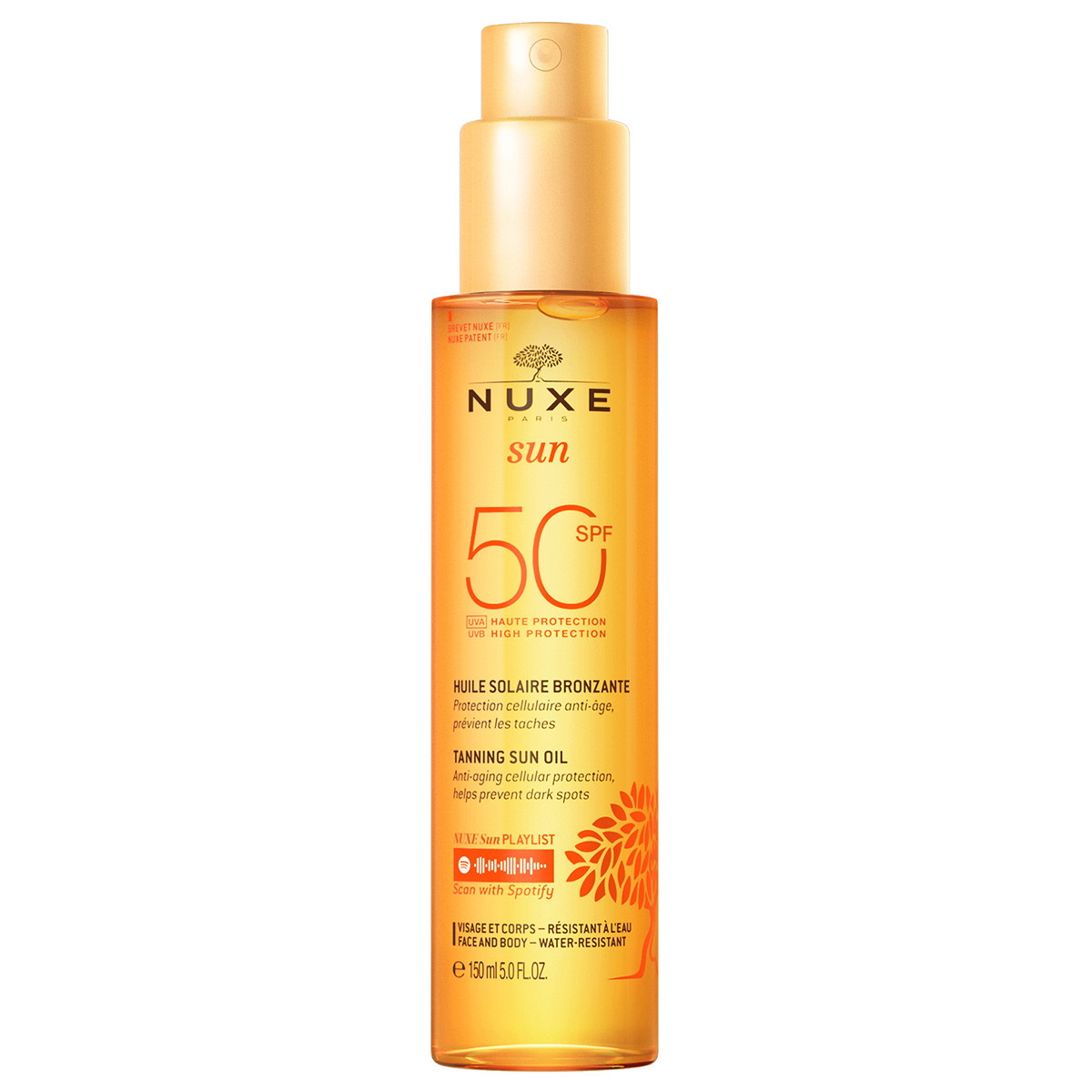 Sun Huile Solaire Brozante SPF 50