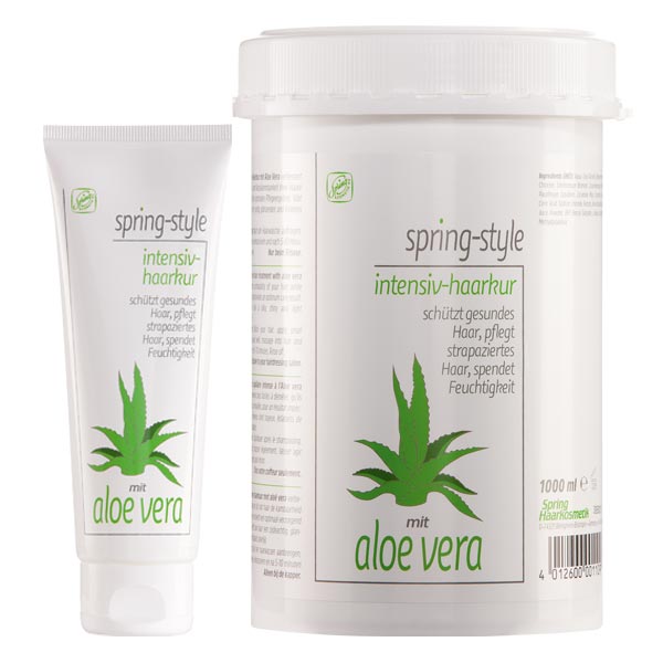 Trattamento intensivo dei capelli con Aloe Vera