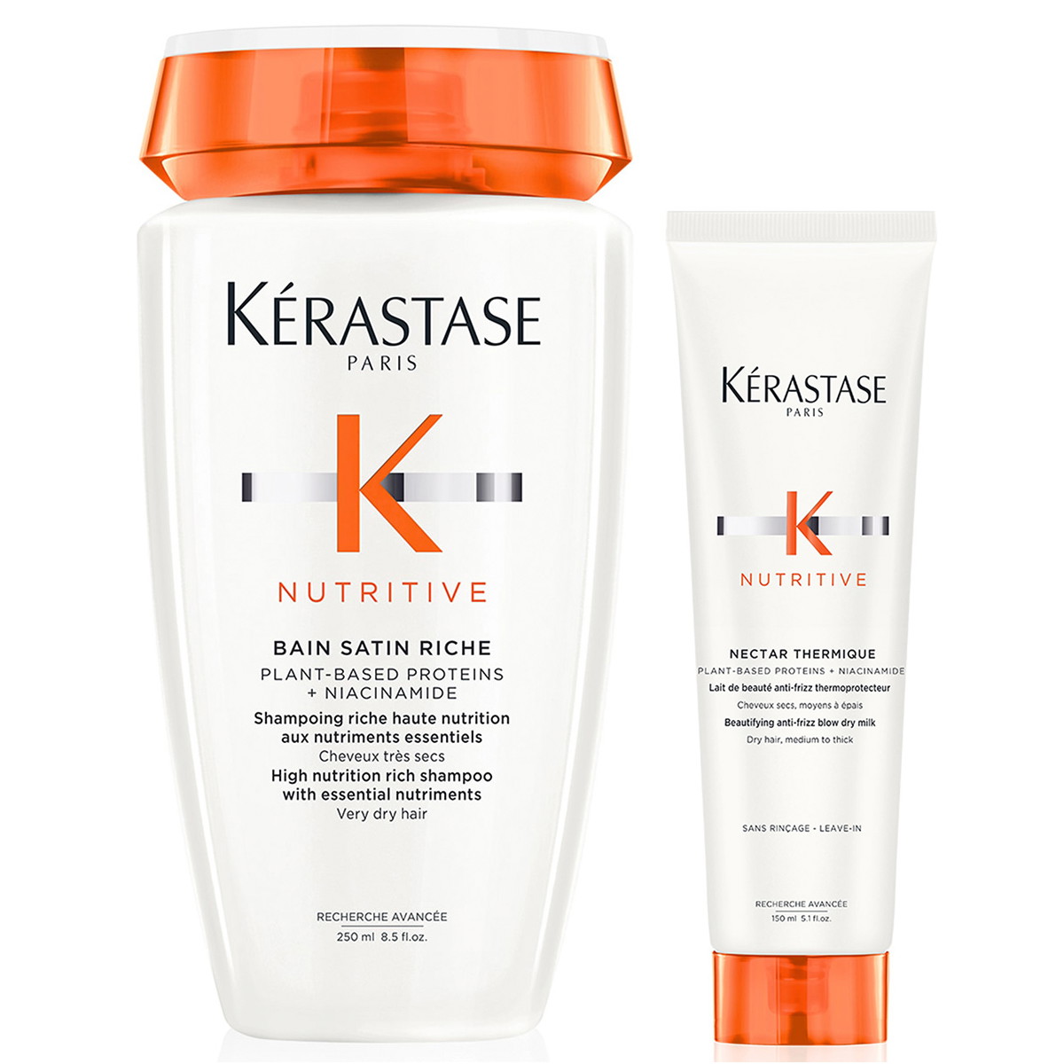 Nutritive Set (Shampoo 250ml + Milk 150ml)