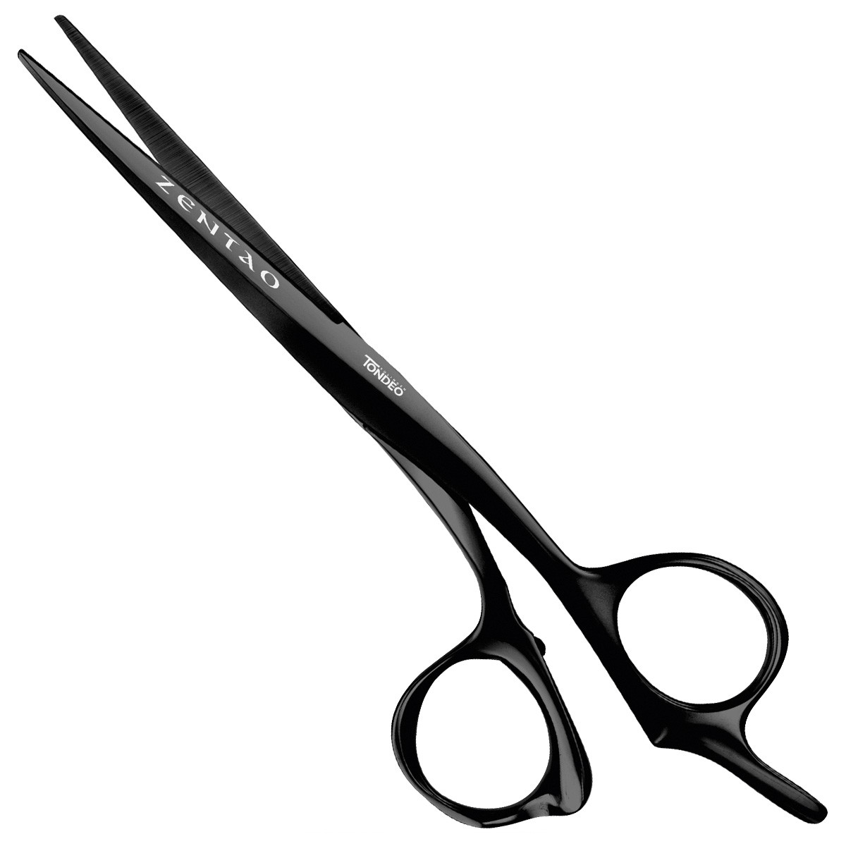 Premium Haarschere Zentao Black Offset