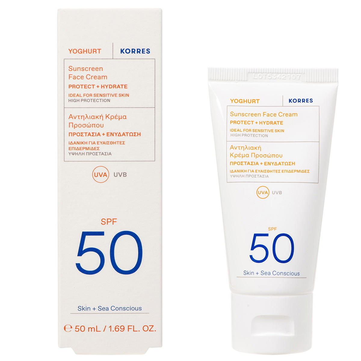 Yoghurt Sunscreen Face Cream SPF 50