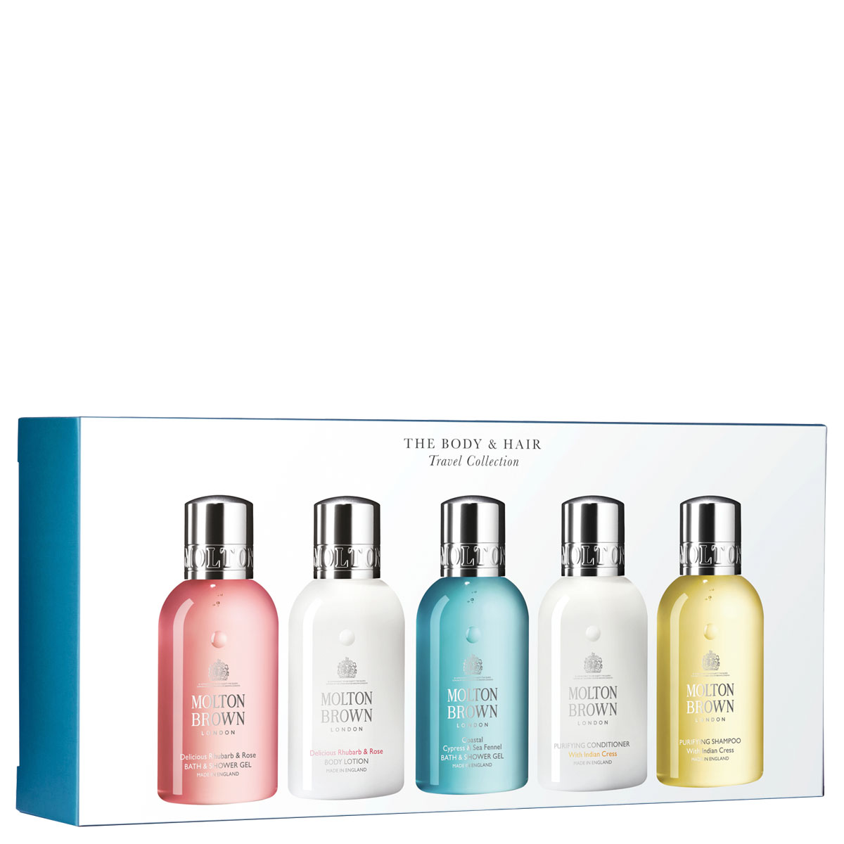 The Body & Hair Travel Collection (5 x 100ml)