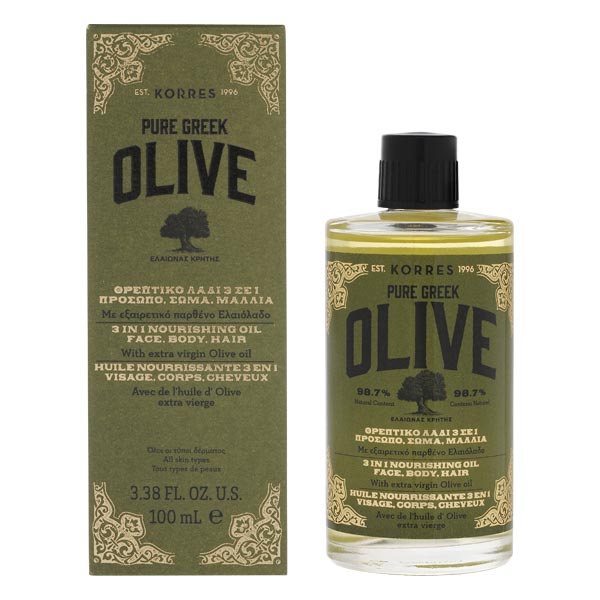 Pure Greek Olive Nourishing 3 in 1 oil