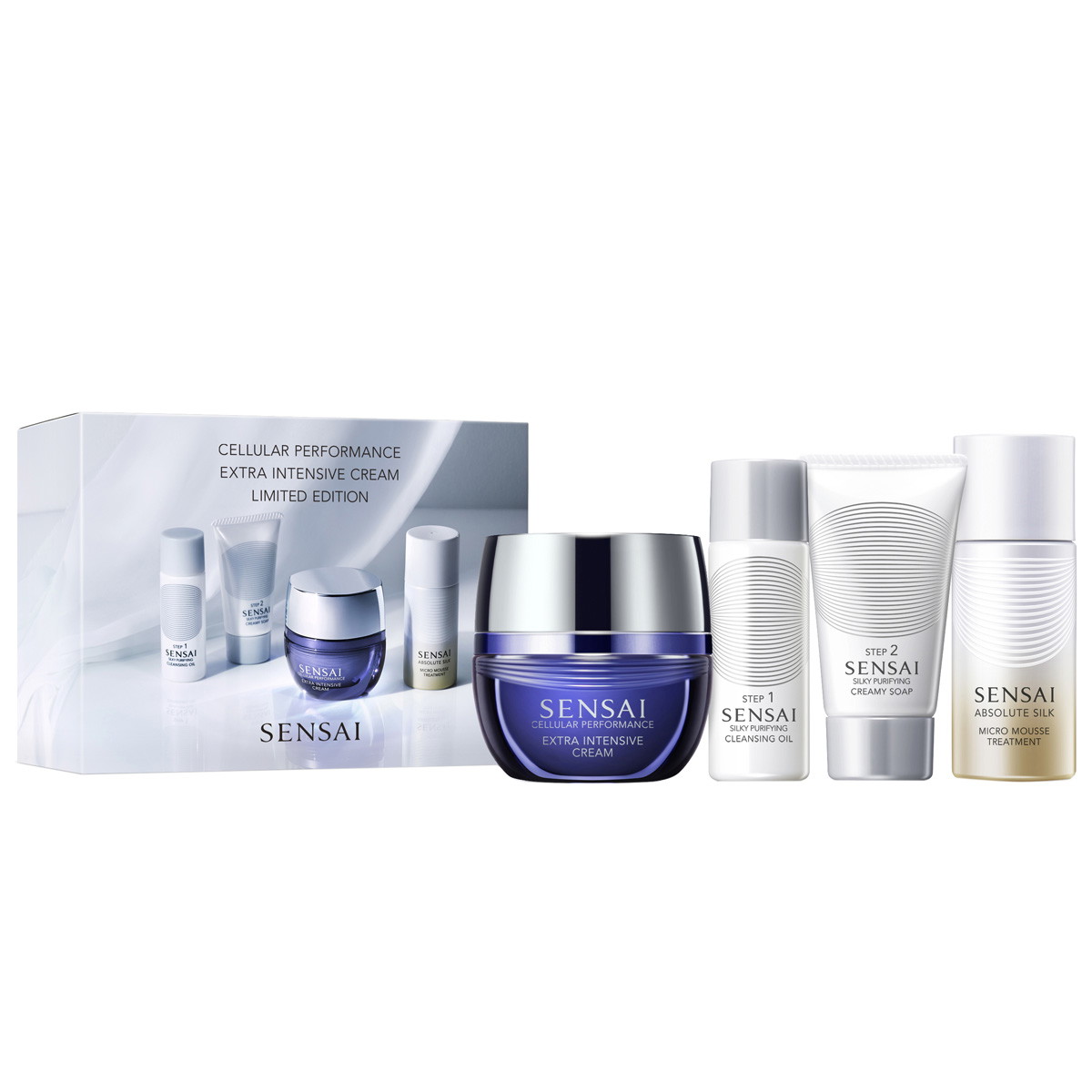 CELLULAR PERFORMANCE EXTRA INTENSIVE CREAM LIMITED EDITION (Cream 40ml + Cleansing Oil 30ml + Soap 30ml + Treatment 30ml)