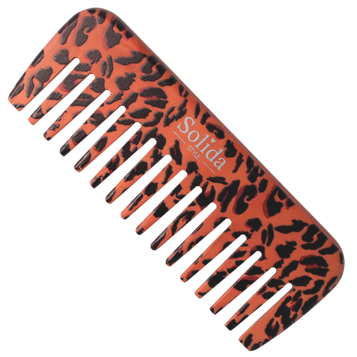 Peine de estilo abedul FSC leopardo