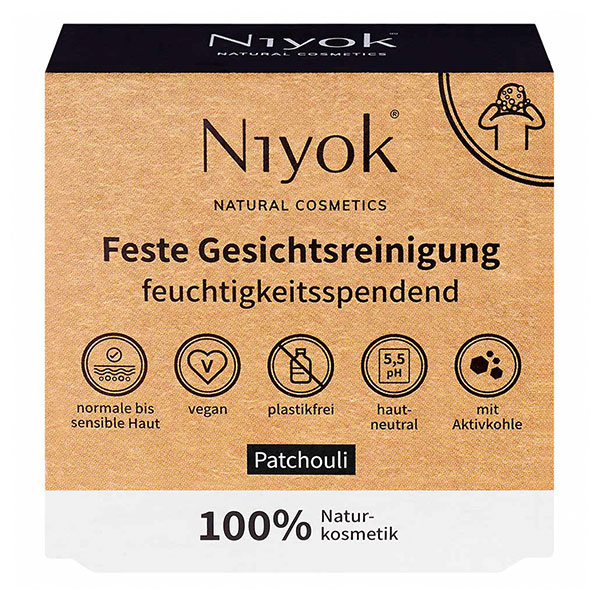 Nettoyant solide pour le visage - Patchouli