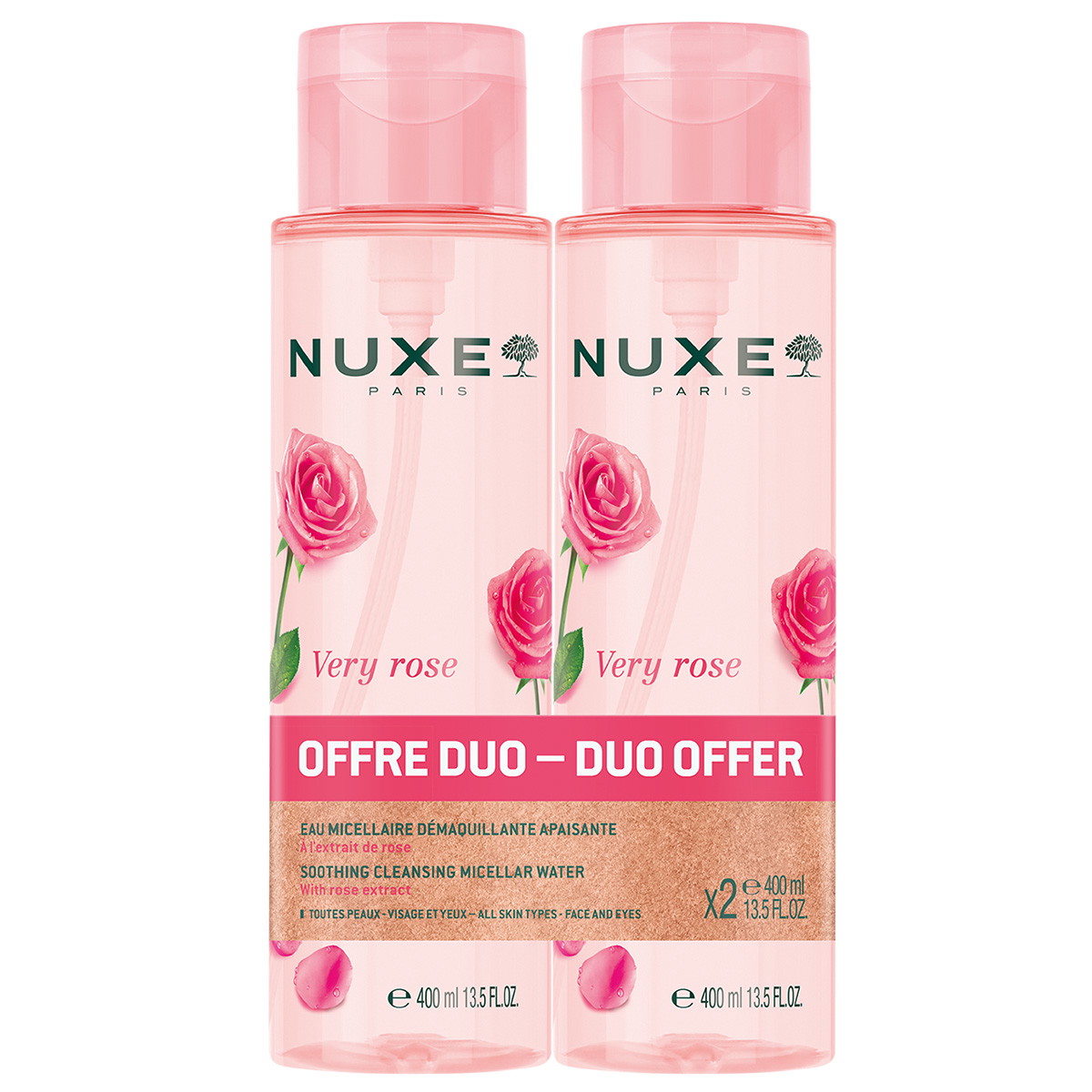 Very Rose Soothing Cleansing Micellar Water Duo Offer