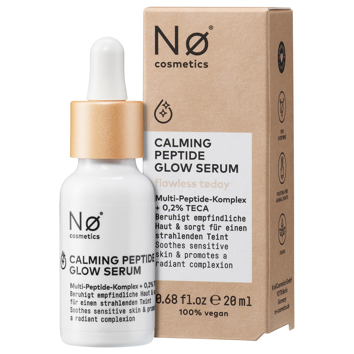 flawless tøday Calming Peptide Glow Serum