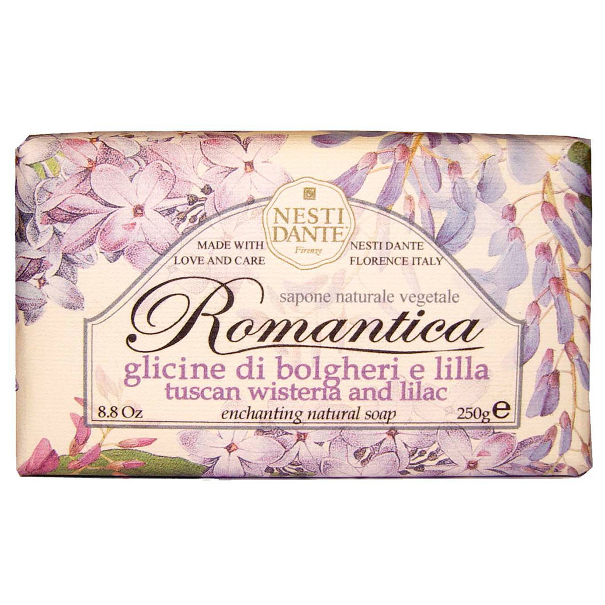 Romantica Natural Soap Tuscan Wisteria & Lilac