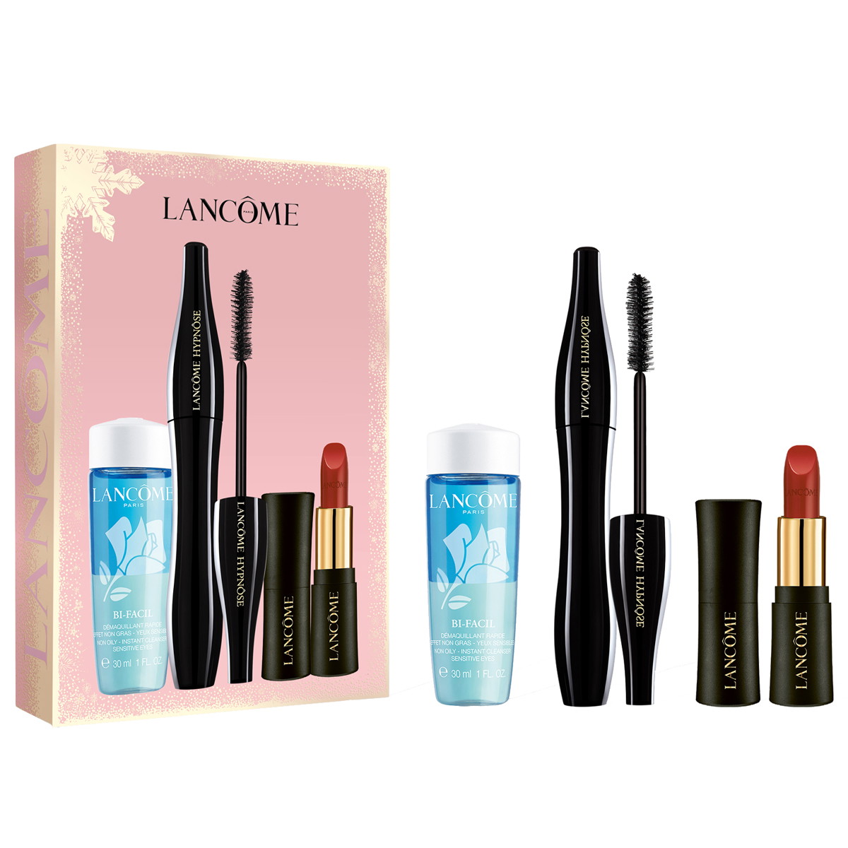 Hypnôse Classic Set (Mascara 6,2ml + Eye Makeup Remover 30ml + Mini Lipstick 3g)