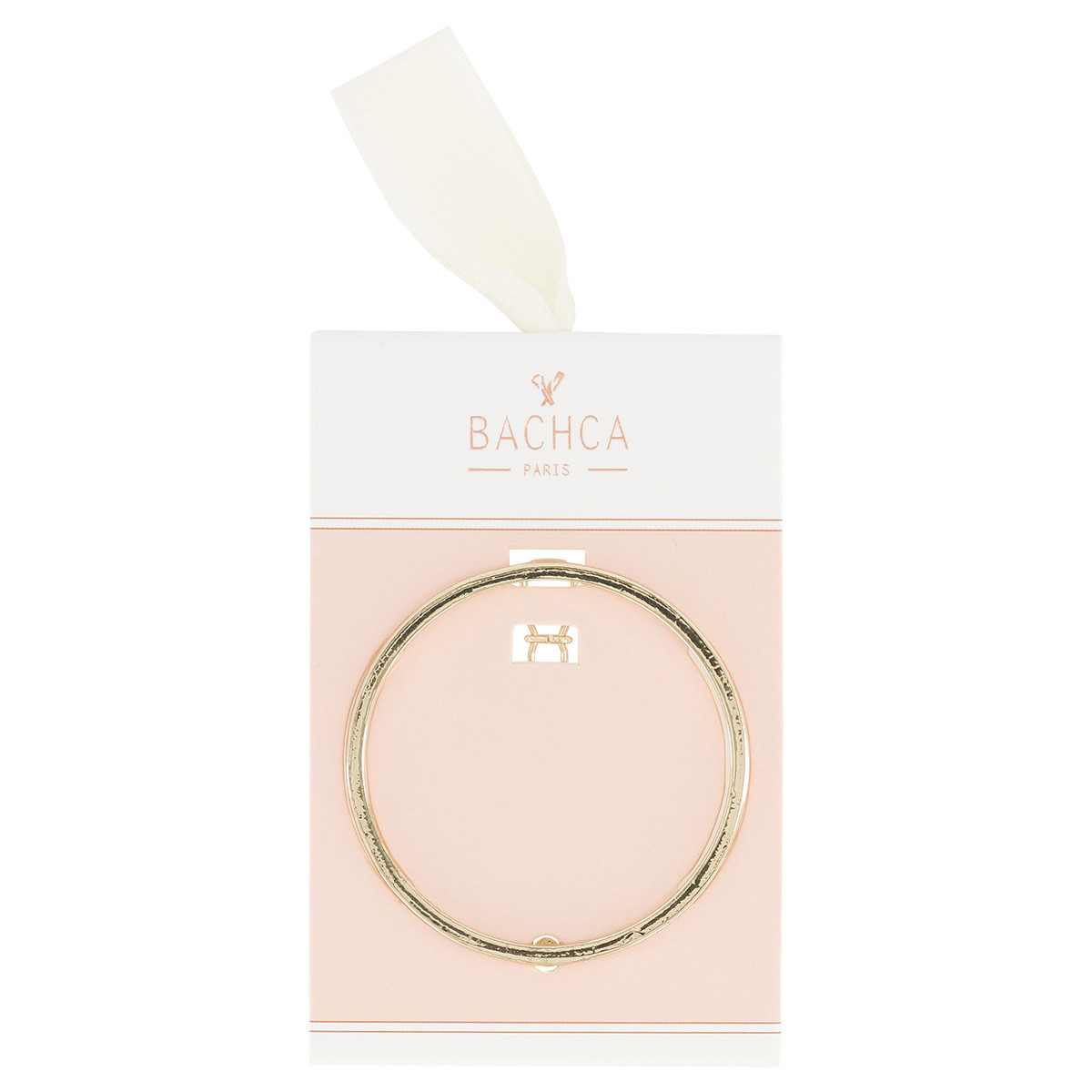 Golden Round Barrette