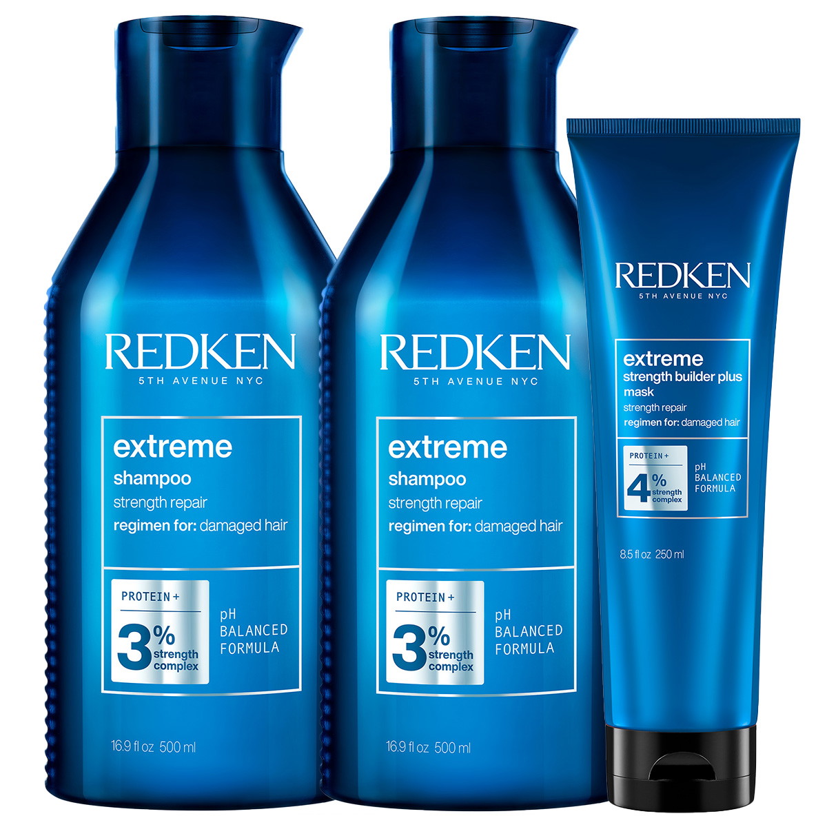 extreme Big Trio (Shampoo 500ml + Conditioner 500ml + Mask 250ml)