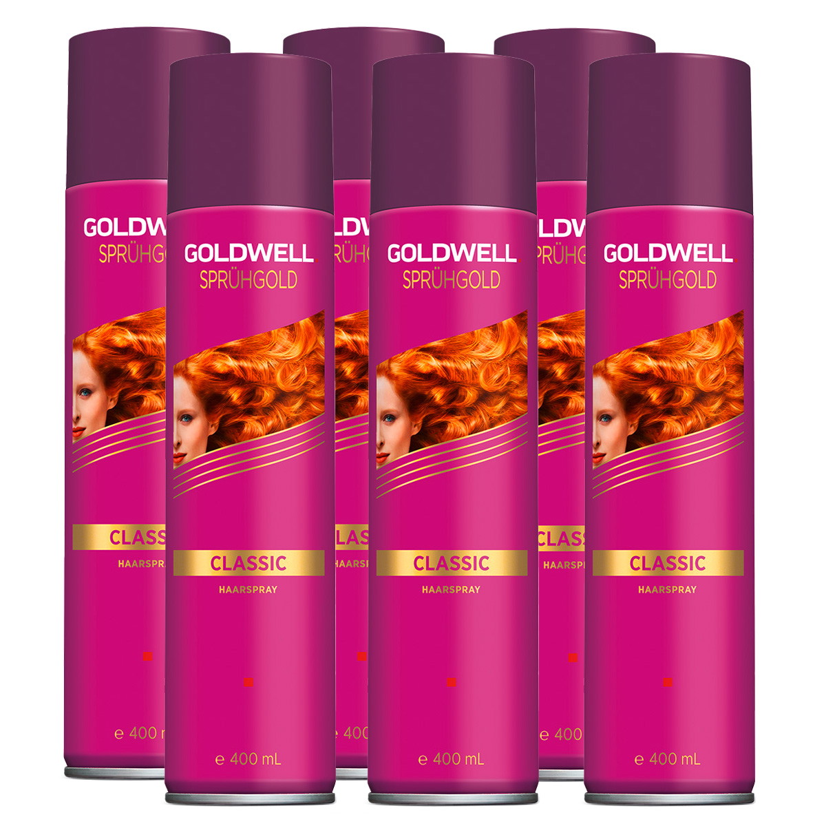 Sprühgold Classic Haarspray Medium Set (6 x 400ml)