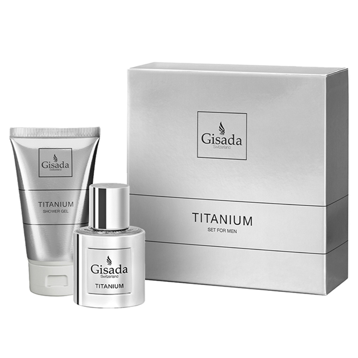Titanium Set (EdP 50ml + Shower Gel 100ml)